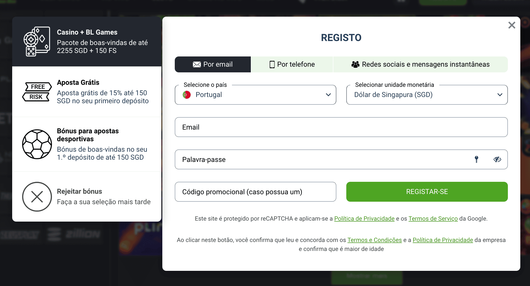 Como Registar-se no BetLabel Portugal Como Registar-se no BetLabel Portugal