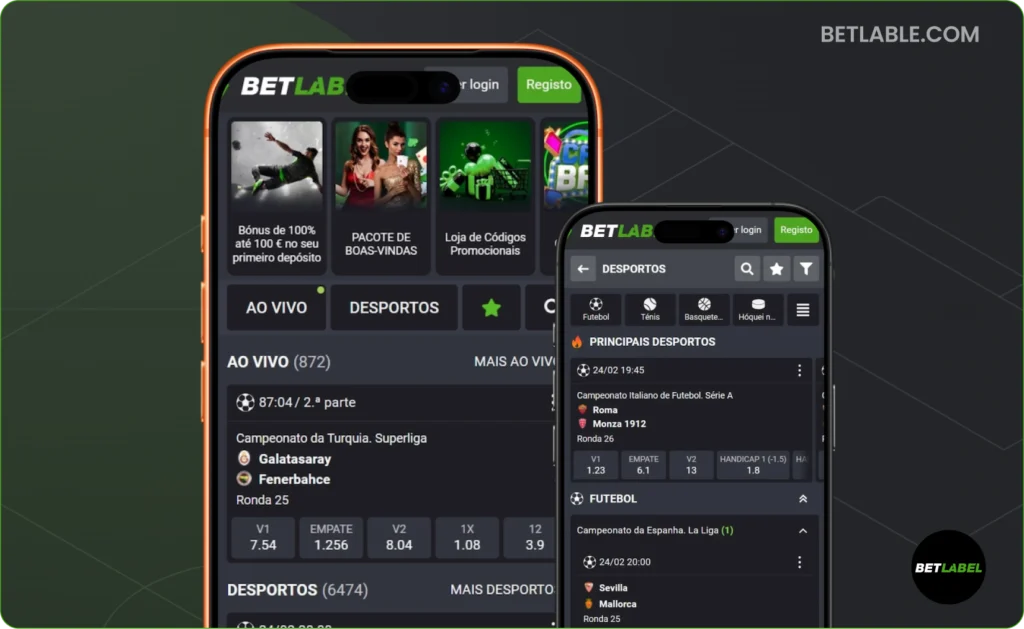 Aplicativo Móvel Betlabel Aplicativo Móvel Betlabel