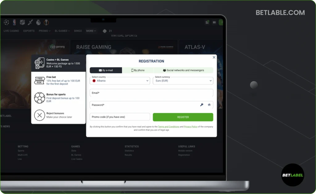 Como Registar-se no BetLabel Portugal Como Registar-se no BetLabel Portugal